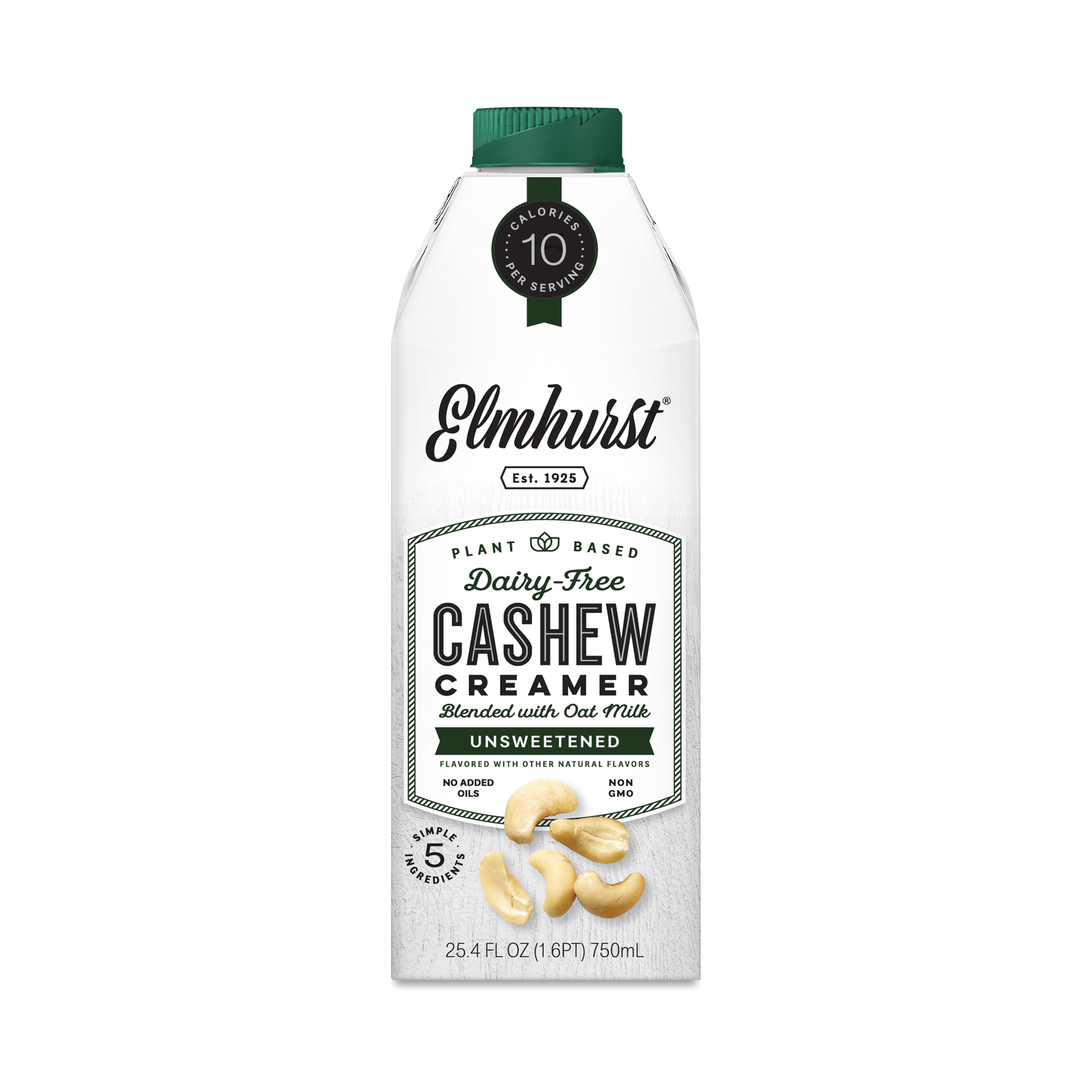 Elmhurst Cashew Creamer, Unsweetened Thrive Market