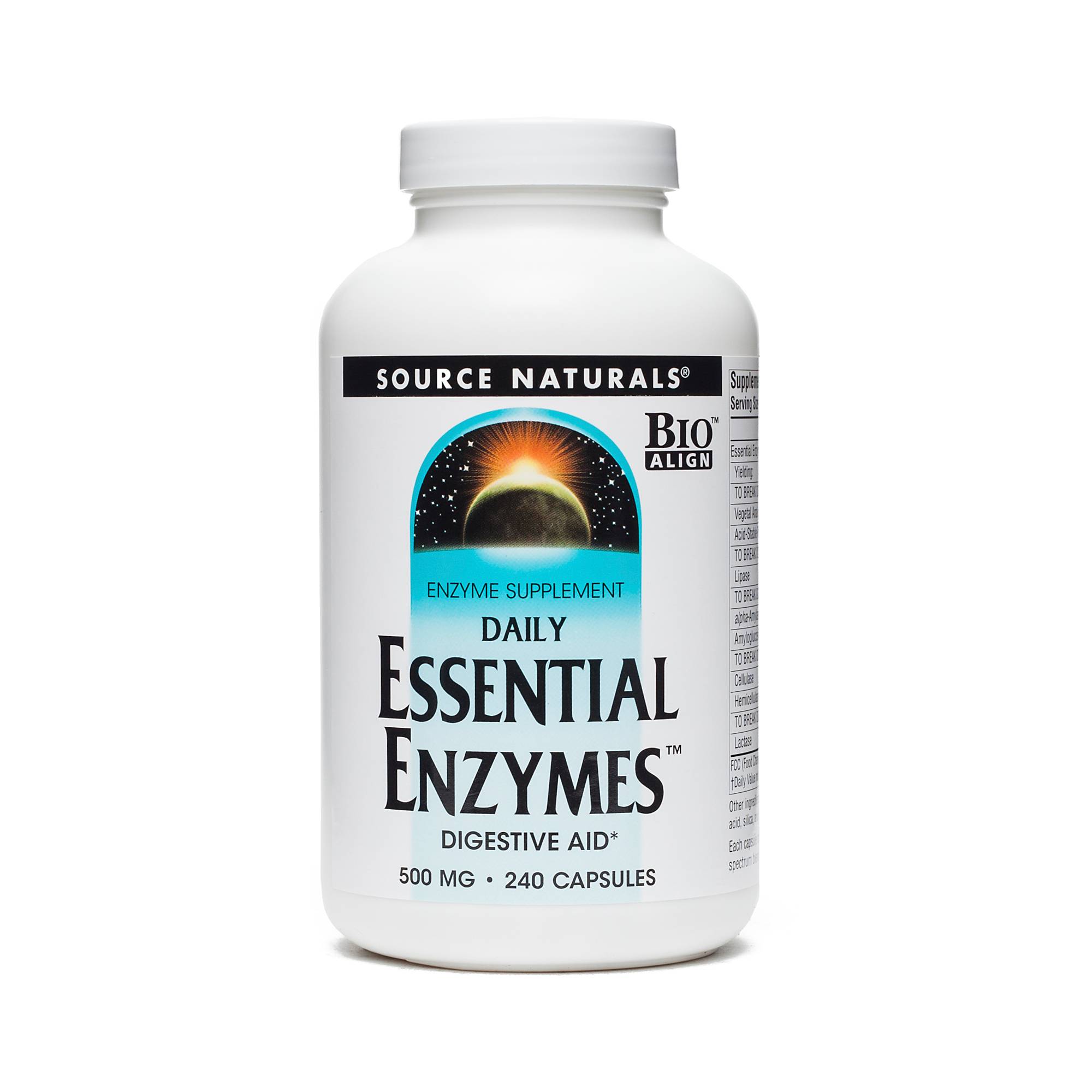 Essential Enzymes Digestive Aid by Source Naturals Thrive Market