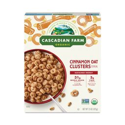 Organic Cereal, Cinnamon Oat Clusters