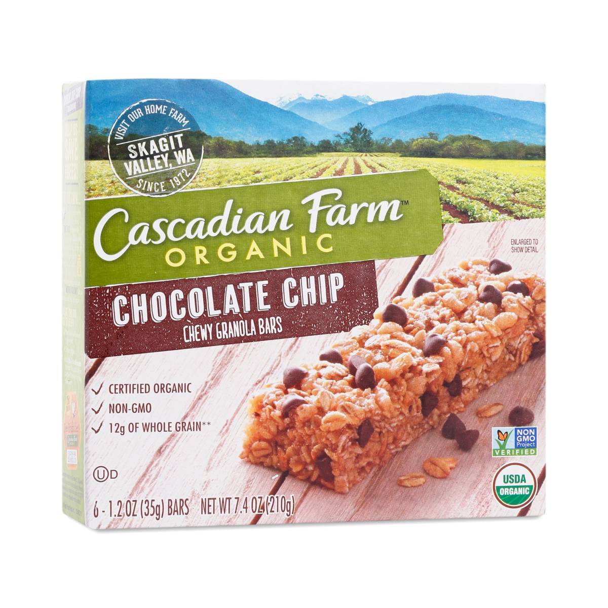 Chocolate Chip Chewy Granola Bars by Cascadian Farm Thrive Market