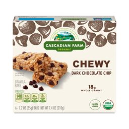Chewy Granola Bars, Dark Chocolate Chip