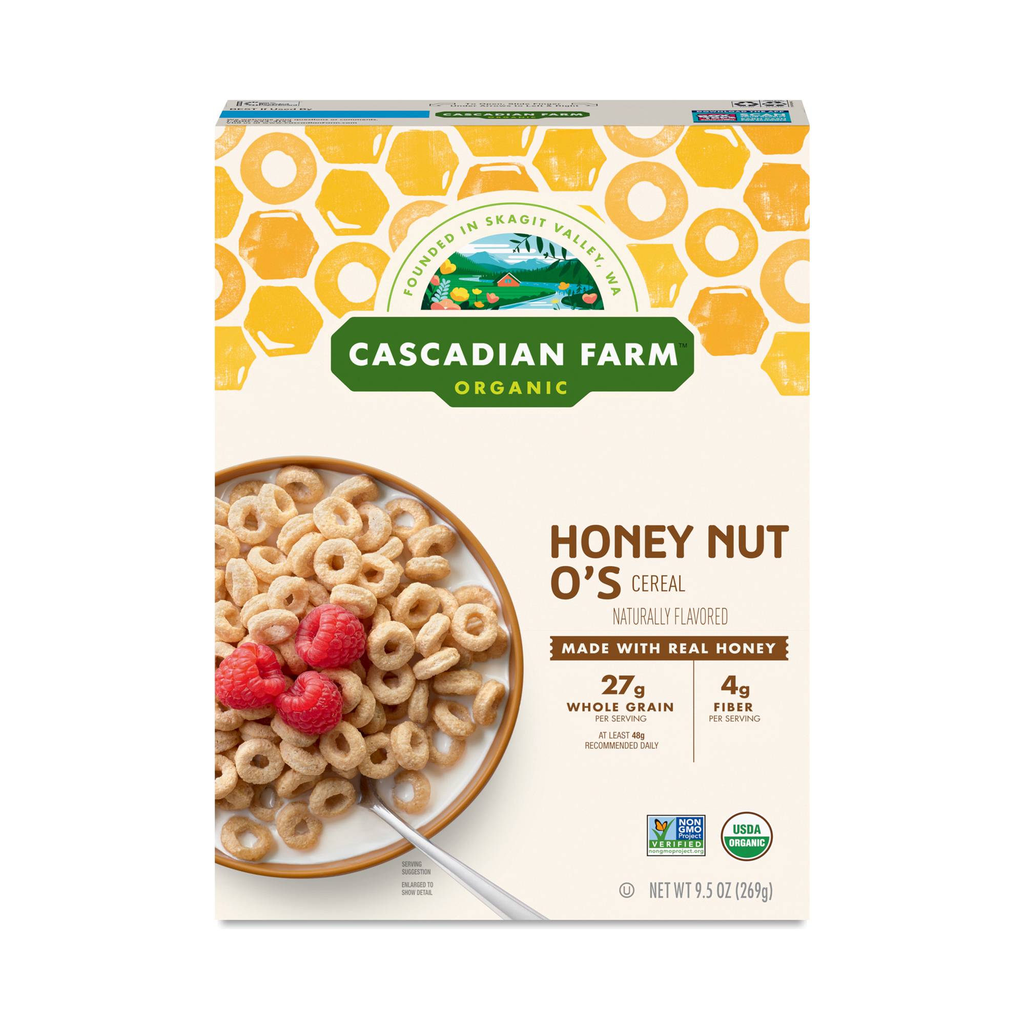 Organic Cereal, Honey Nut O's