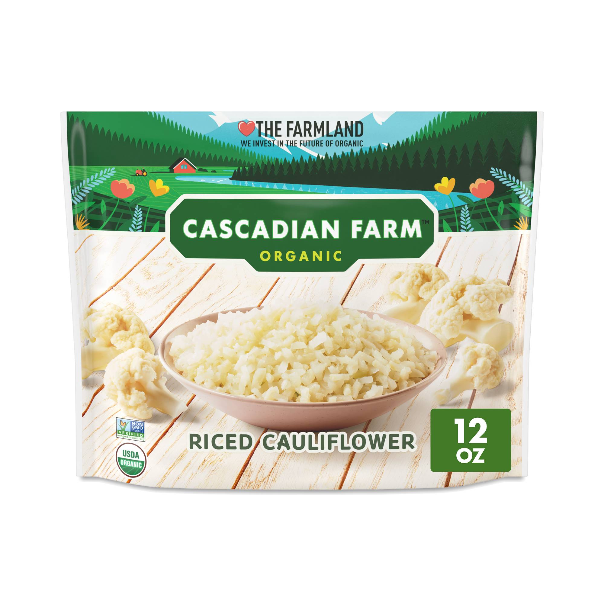 Organic Riced Cauliflower