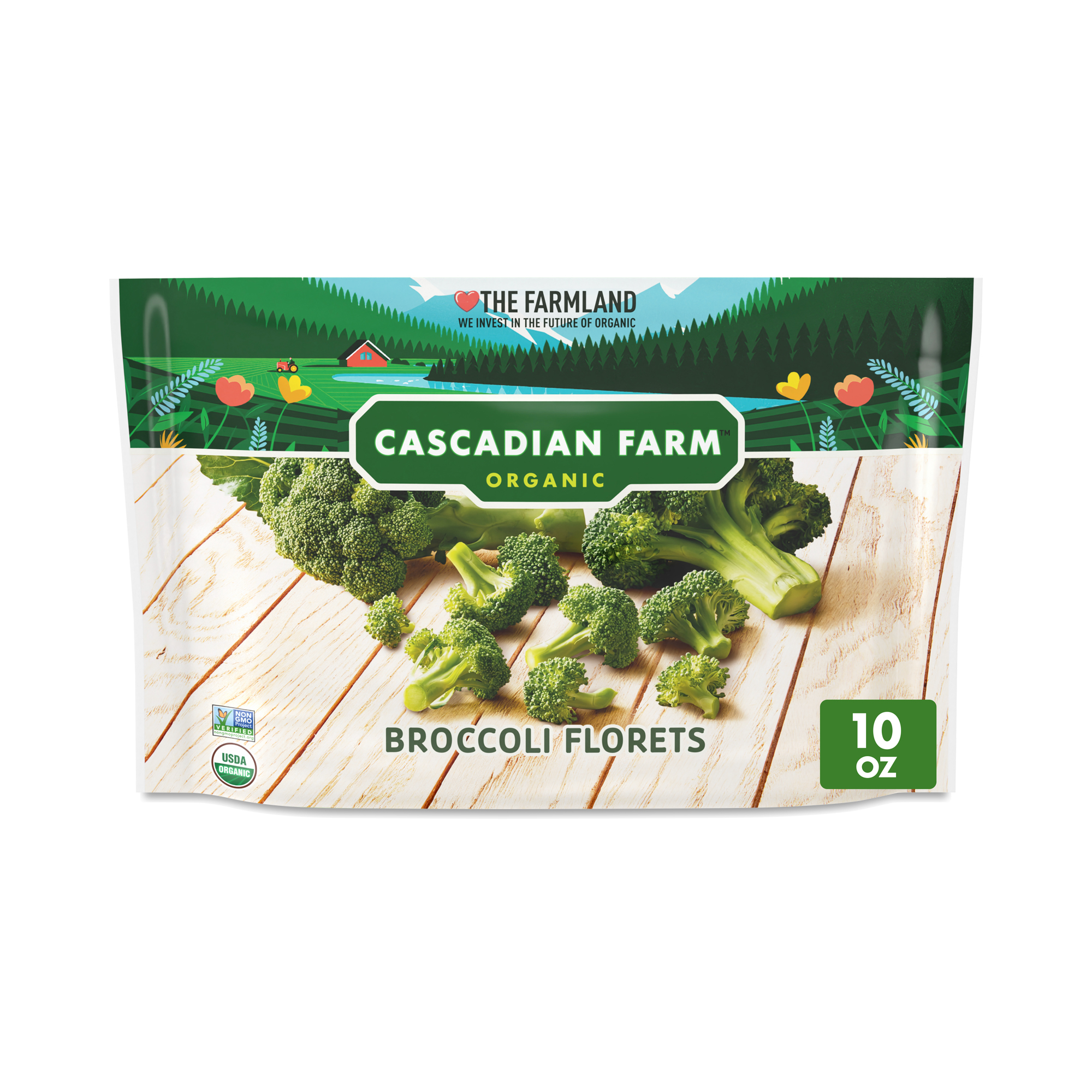 Cascadian Farm Organic Broccoli Florets | Thrive Market