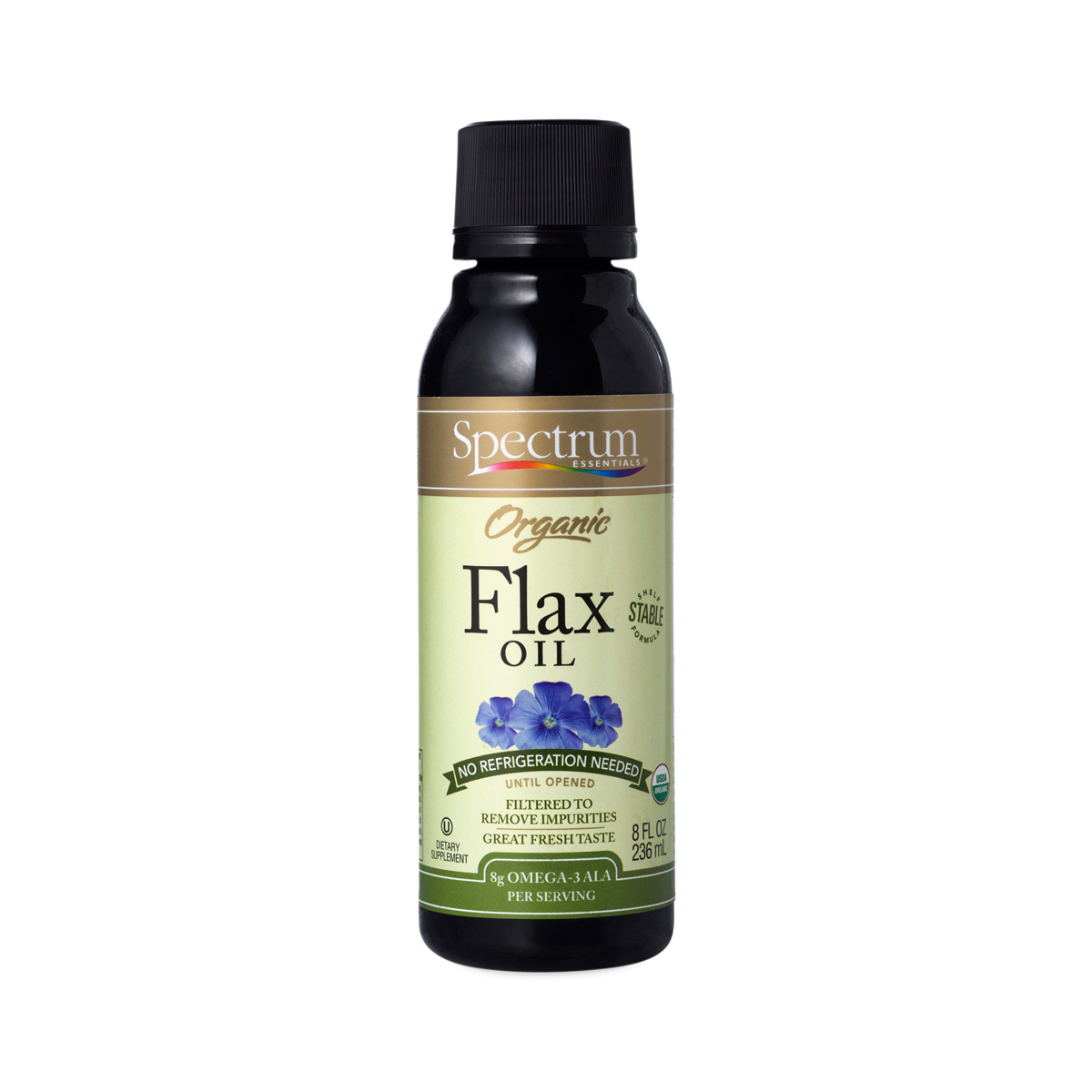 Organic Shelf Stable Flax Oil