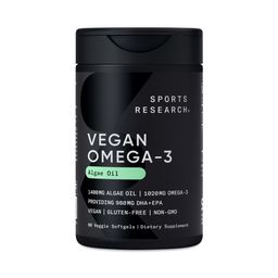 Vegan Omega-3 Algae Oil