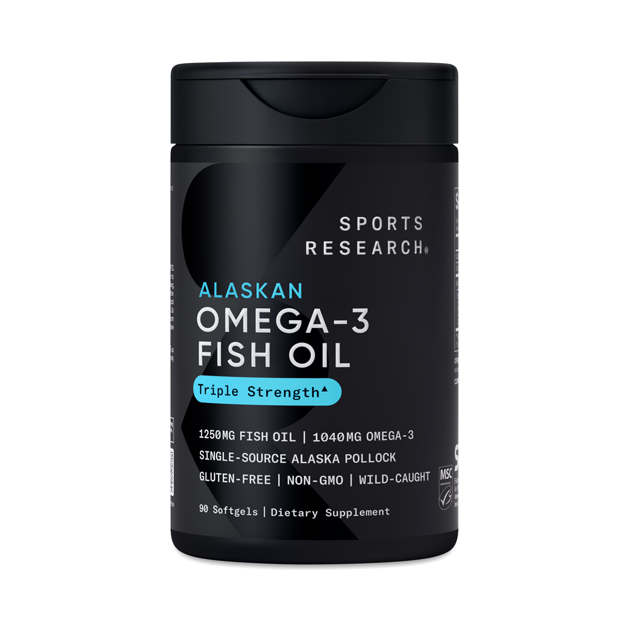 Sports Research Alaskan Omega-3 Fish Oil 90 softgels
