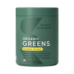 Organic Greens, Pineapple Coconut