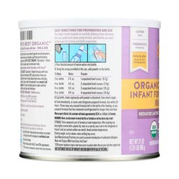 Organic Sensitivity® Infant Formula with Iron