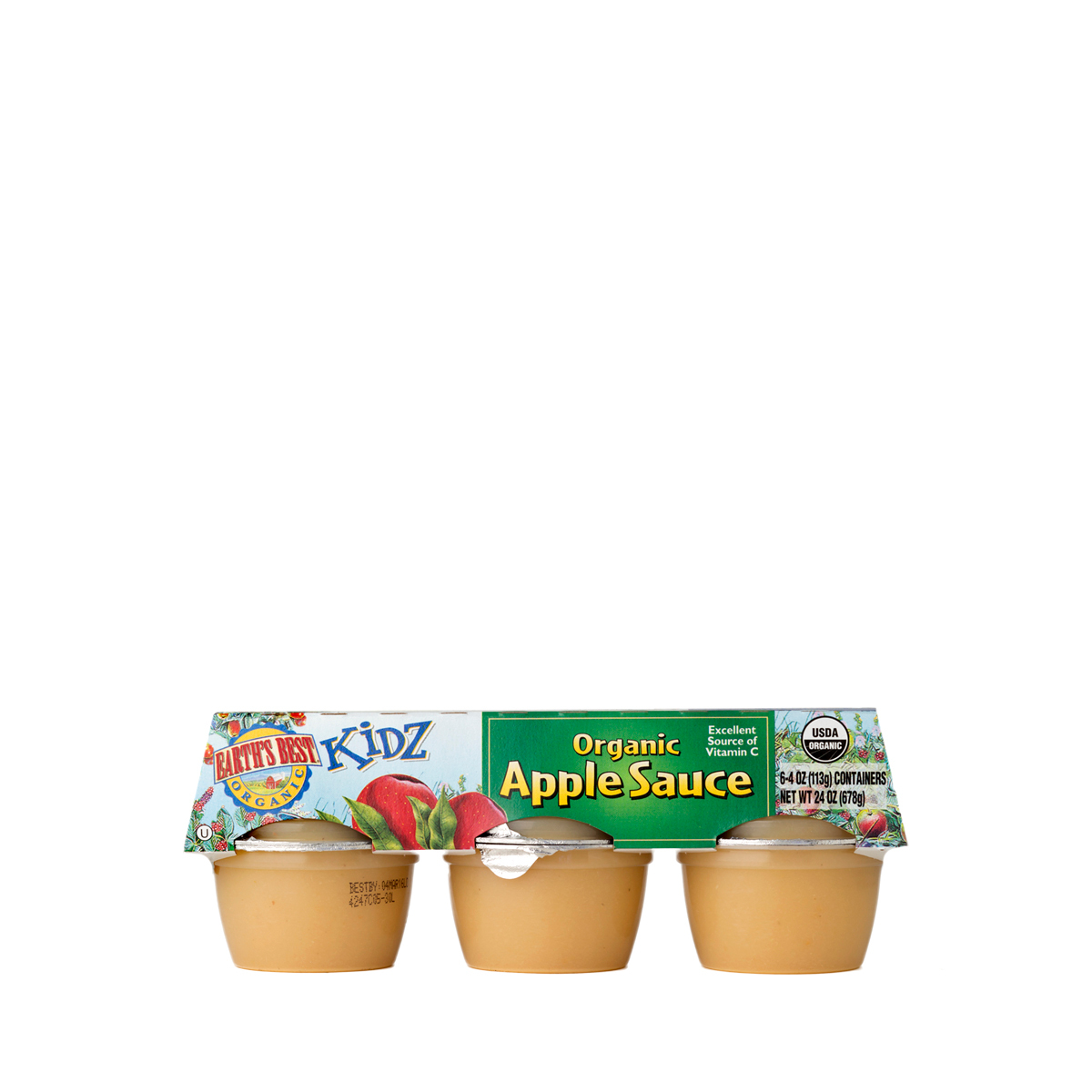 Organic Apple Sauce Cups