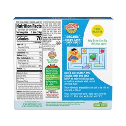 Organic Sunny Days Snack Bars, Apple