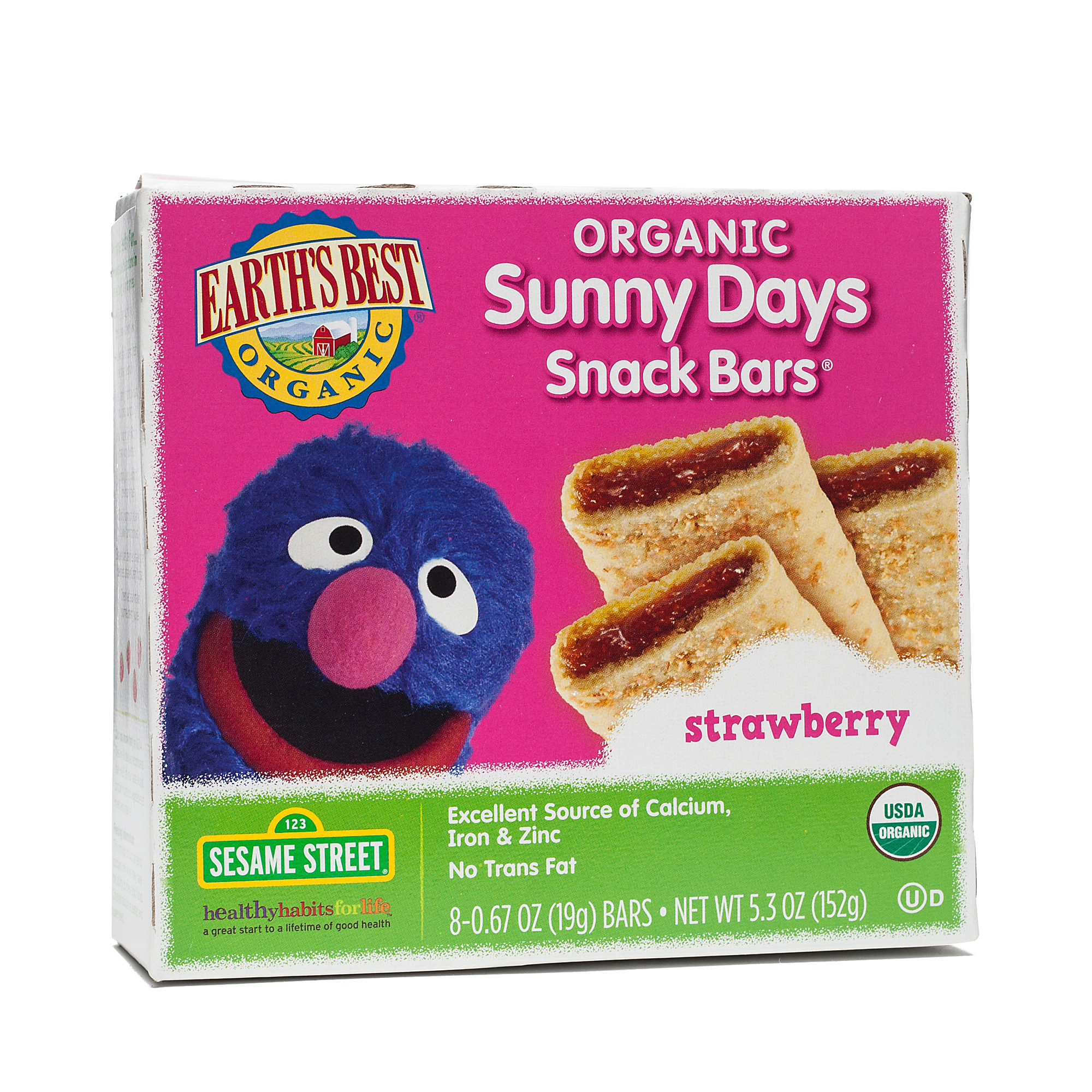 Organic Strawberry Snack Bars