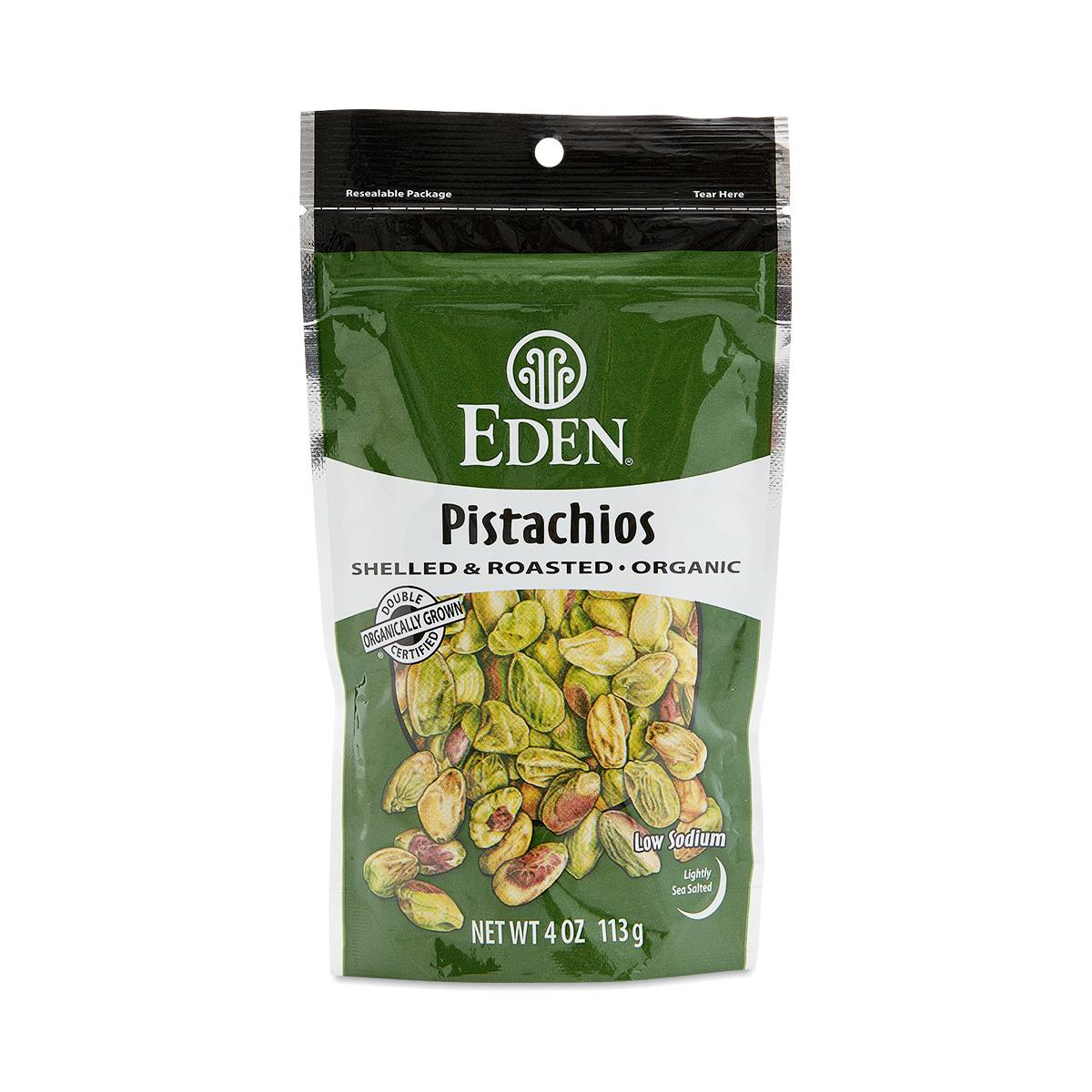 Dry Roasted Pistachios, Shelled, Organic by Eden Foods Thrive Market