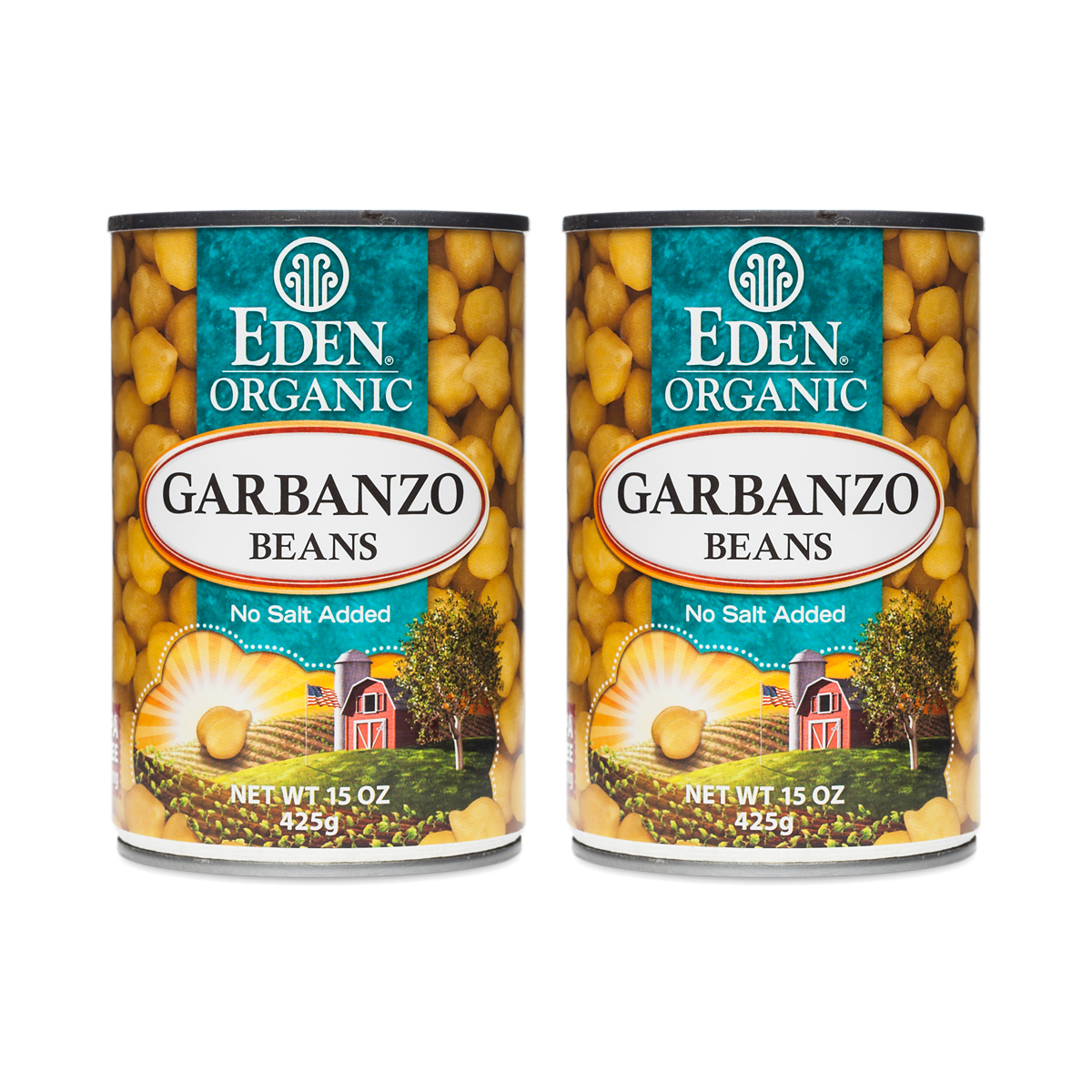 Organic Garbanzo Beans (Chick Peas) (2-pack)