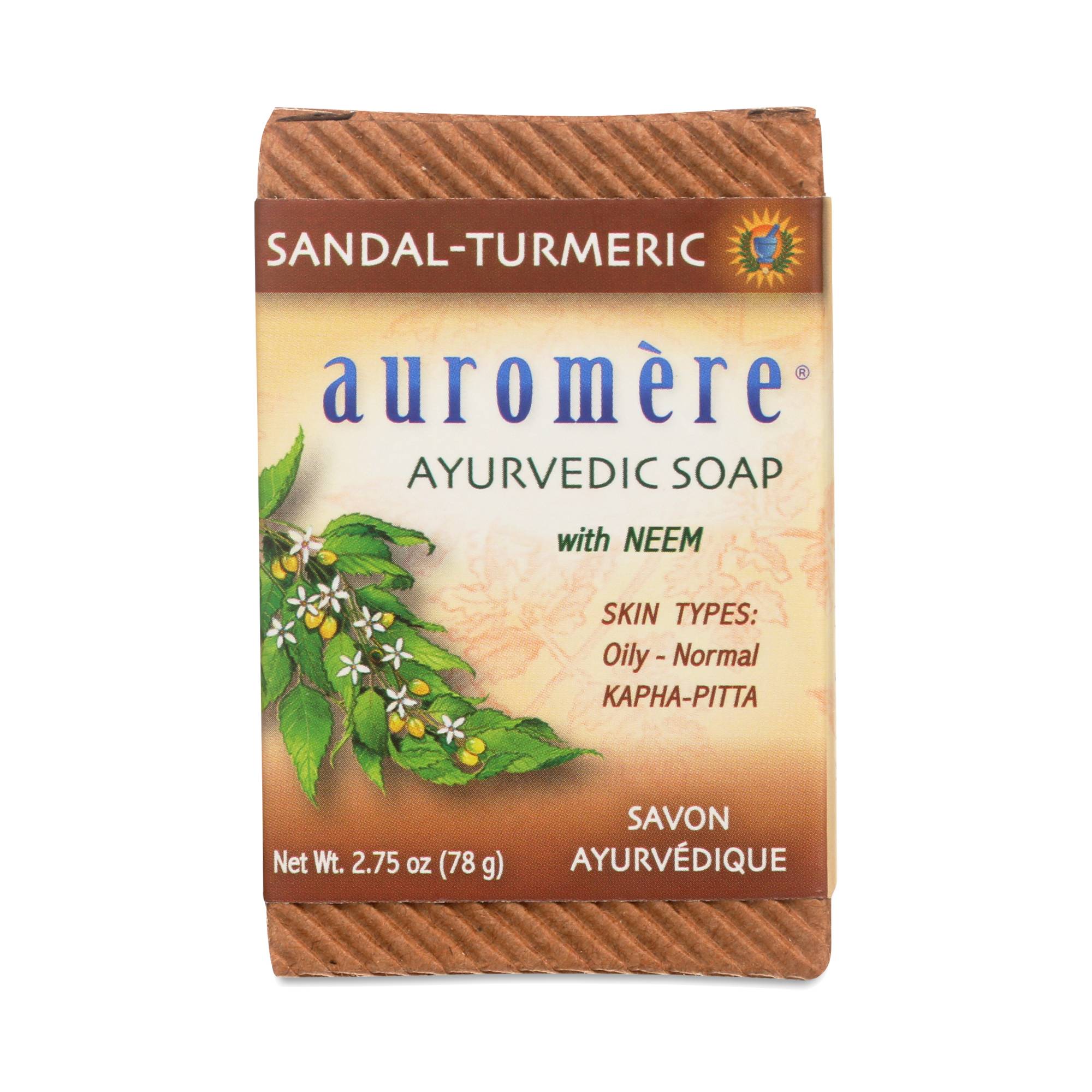 Ayurvedic Sandalwood-Turmeric Bar Soap