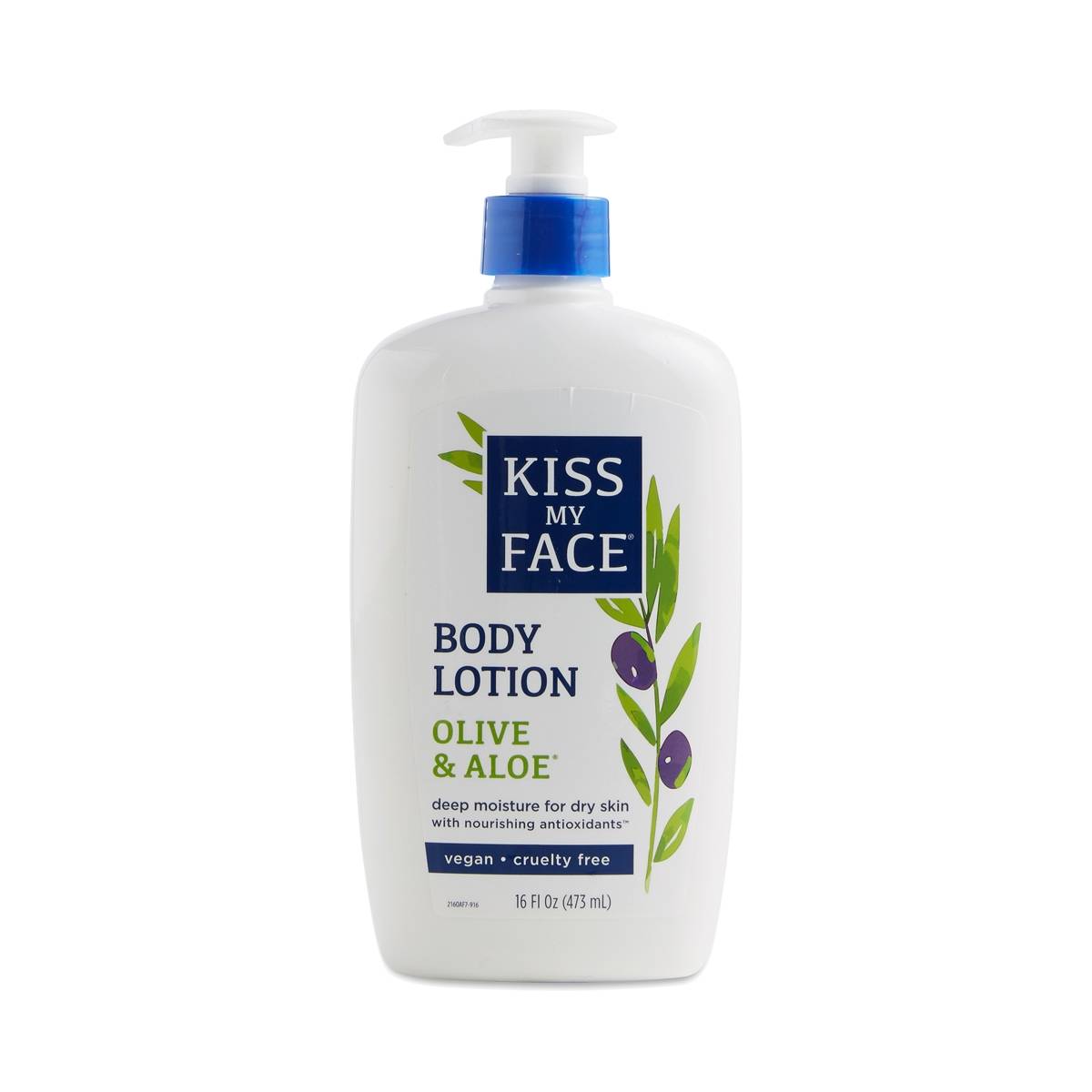 Olive & Aloe Moisturizing Lotion by Kiss My Face Thrive Market