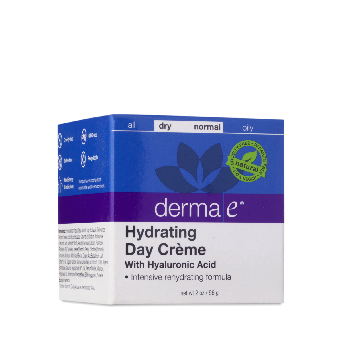 2 oz Hyaluronic Acid Hydrating Facial Crème by Derma E Thrive Market