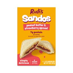 Sandos, Justin's Peanut Butter & Strawberry Spread