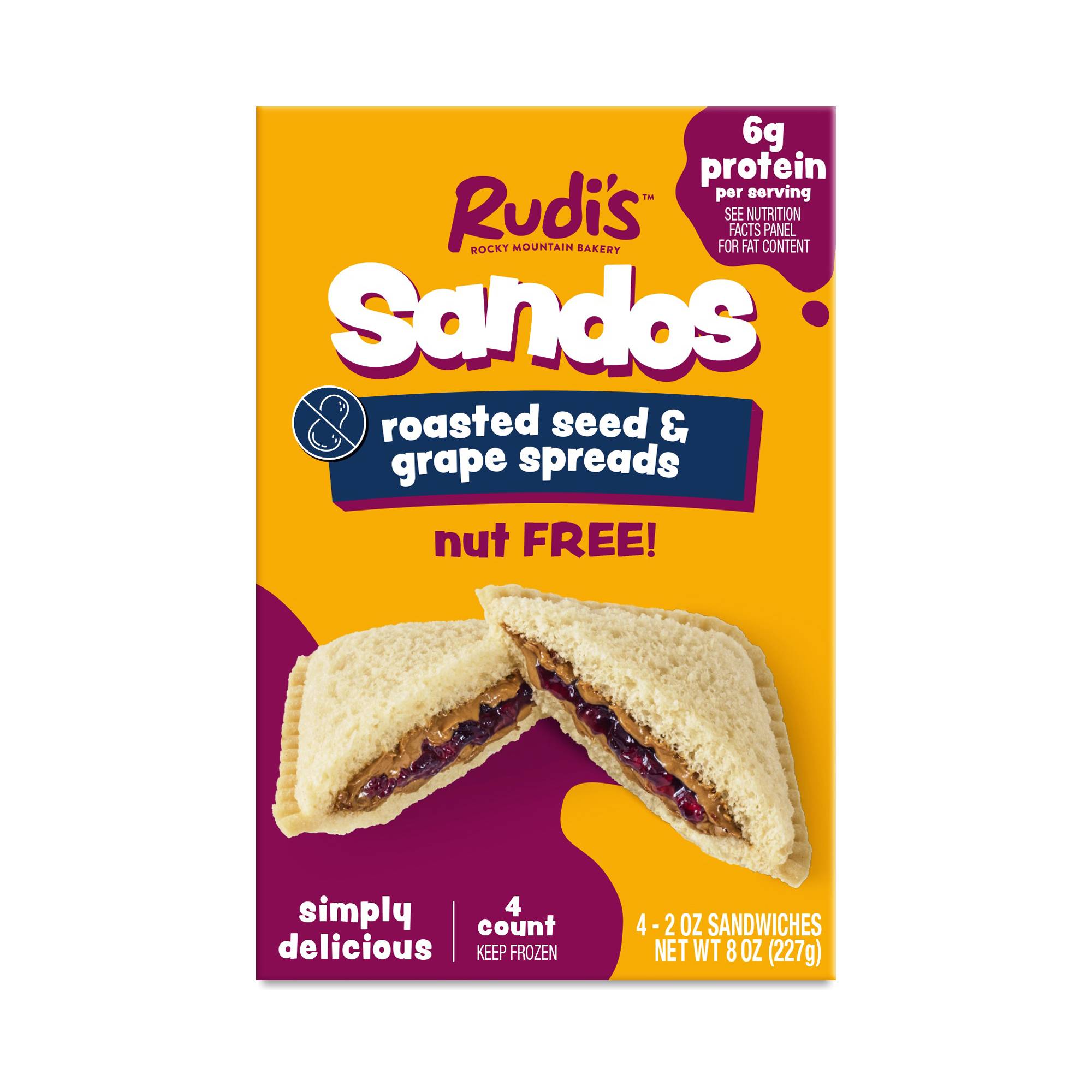 Sandos, Roasted Seed & Grape Spreads