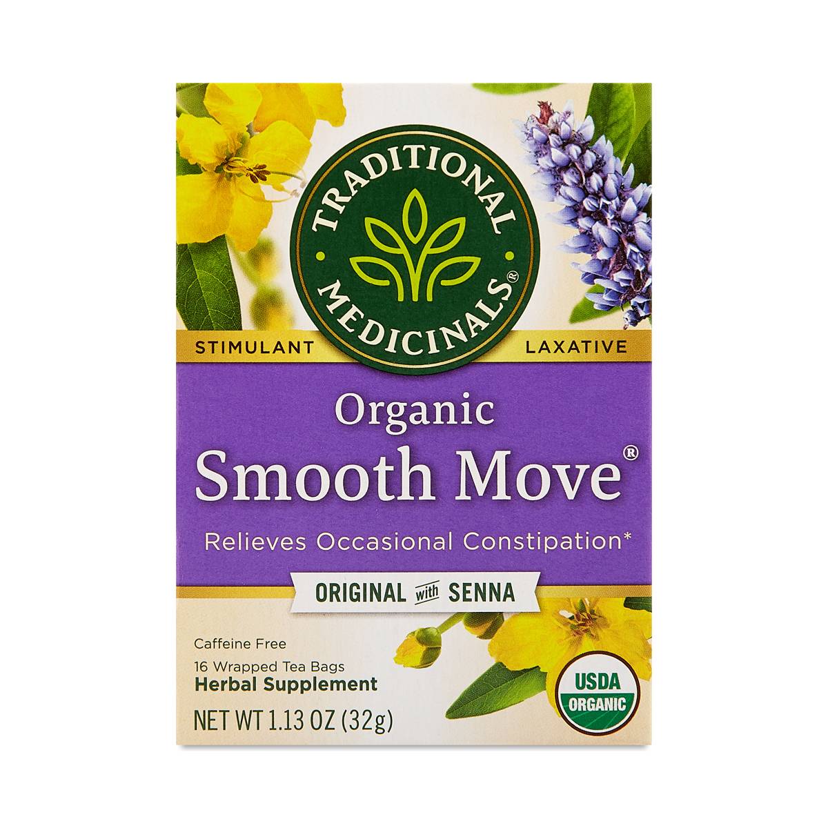 Traditional Medicinals Organic Smooth Move Tea Thrive Market