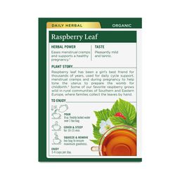Organic Raspberry Leaf Tea
