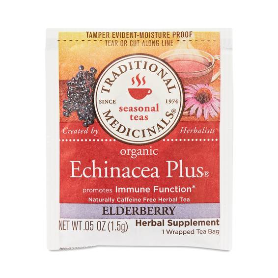Echinacea + Elderberry Herbal Tea Thrive Market