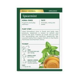 Organic Spearmint Tea