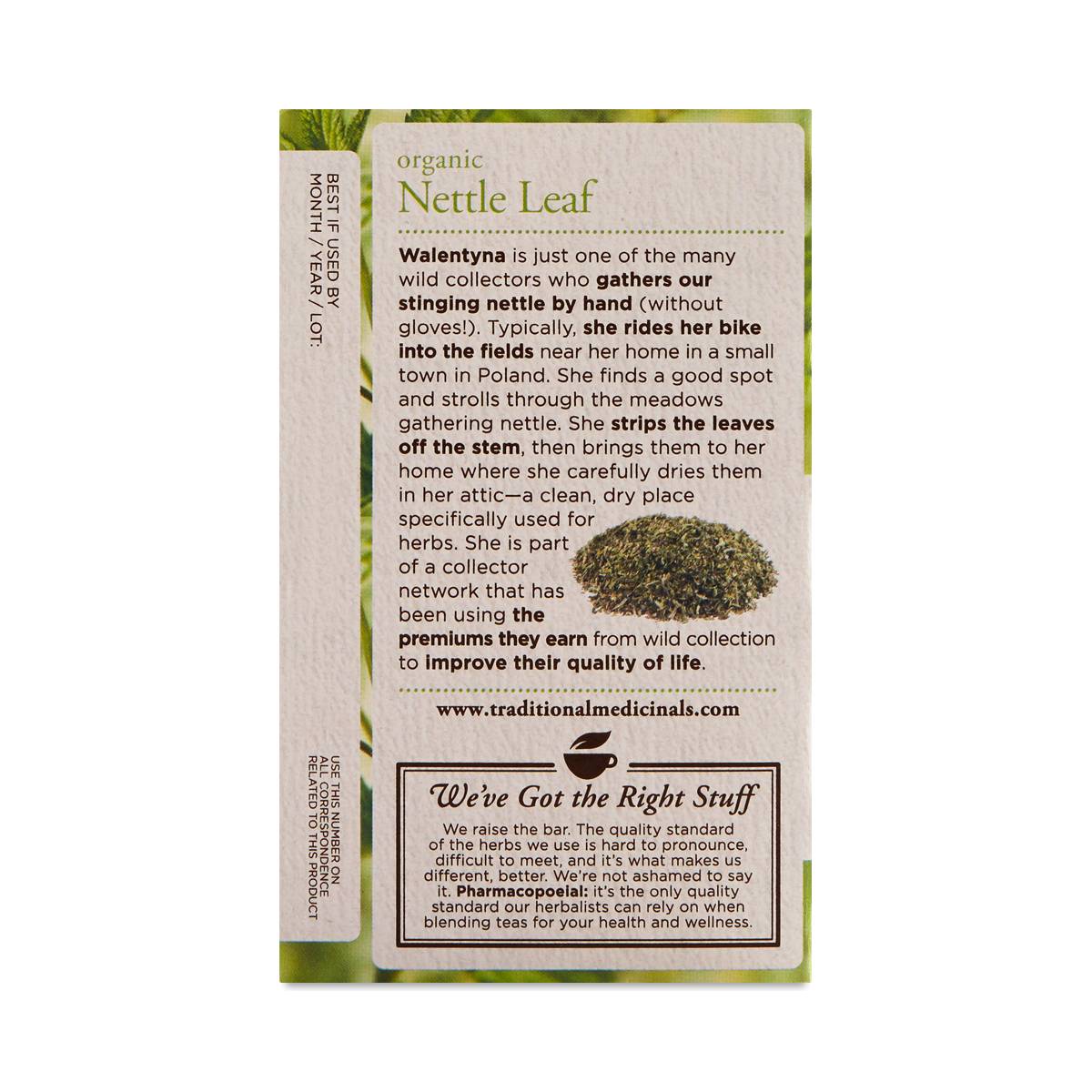 Nettle Leaf Tea by Traditional Medicinals Thrive Market