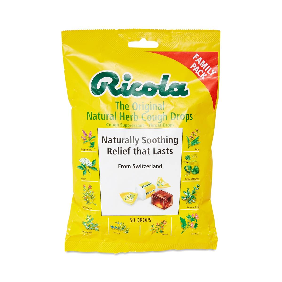 Natural Herb Cough Drops by Ricola - Thrive Market
