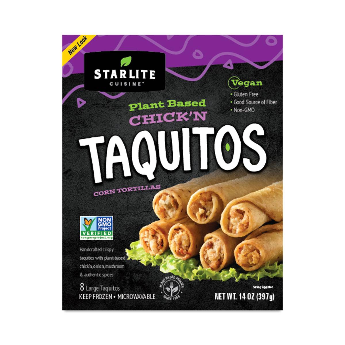 Vegan Taquitos, Chick'n Style