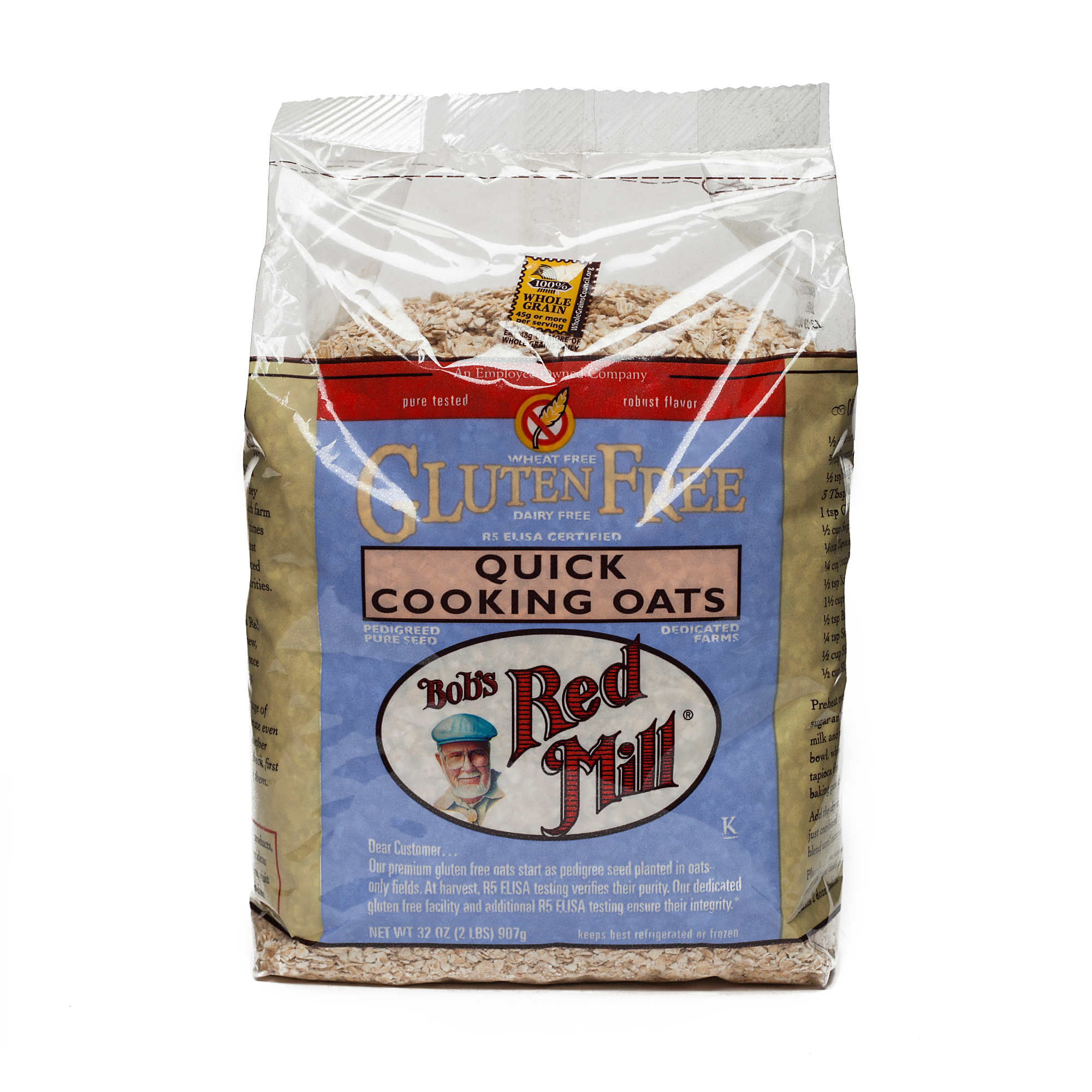 Gluten Free Quick Rolled Oats by Bob's Red Mill Thrive Market