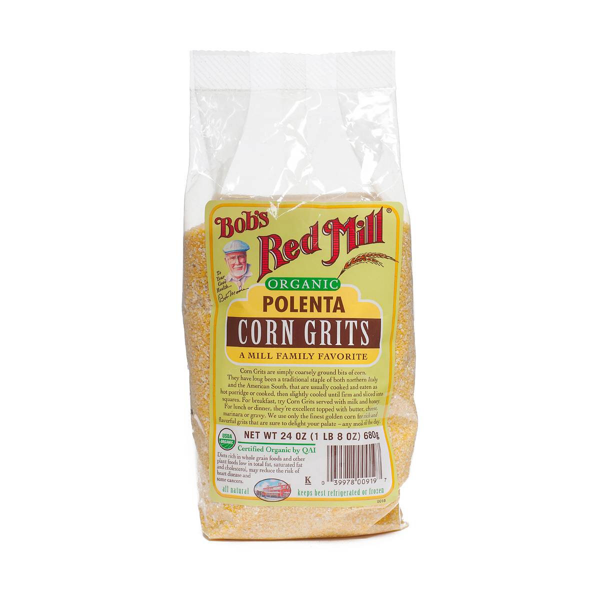 Polenta Corn Grits by Bob's Red Mill Thrive Market
