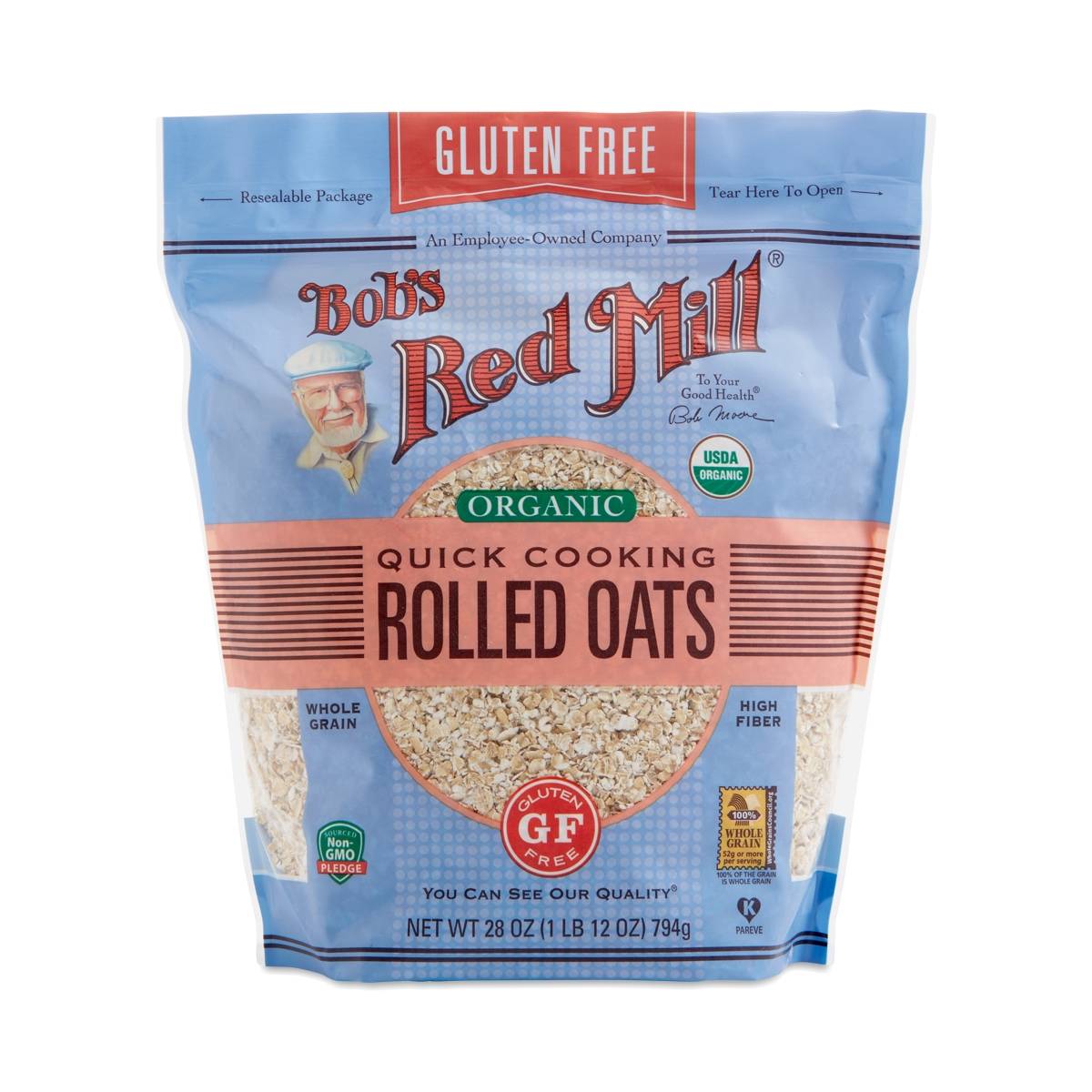 Organic Quick Cooking Rolled Oats