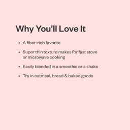 Organic Quick Cooking Rolled Oats