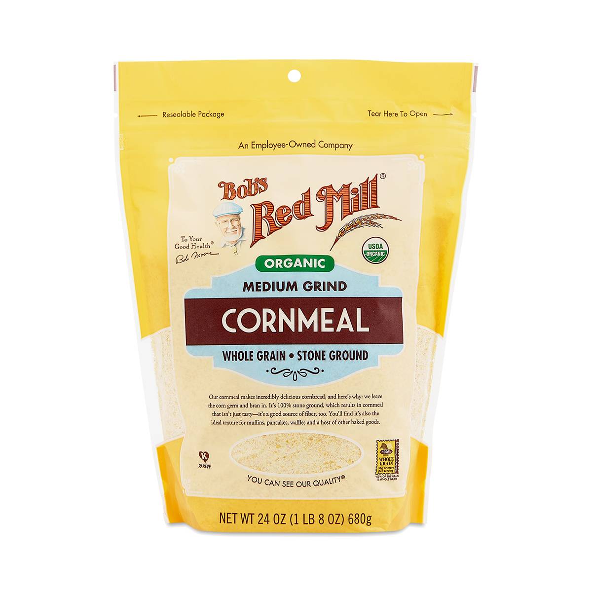 Organic Cornmeal by Bob's Red Mill Thrive Market