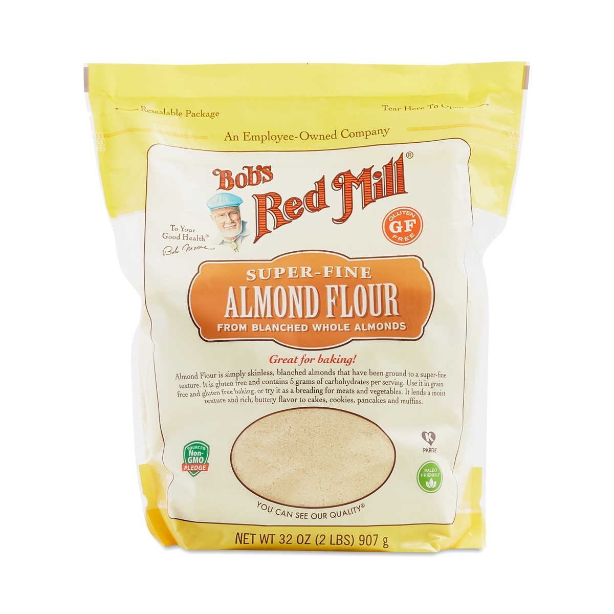 Bob's Red Mill Super-Fine Almond Flour, Value Pack 32 oz pouch