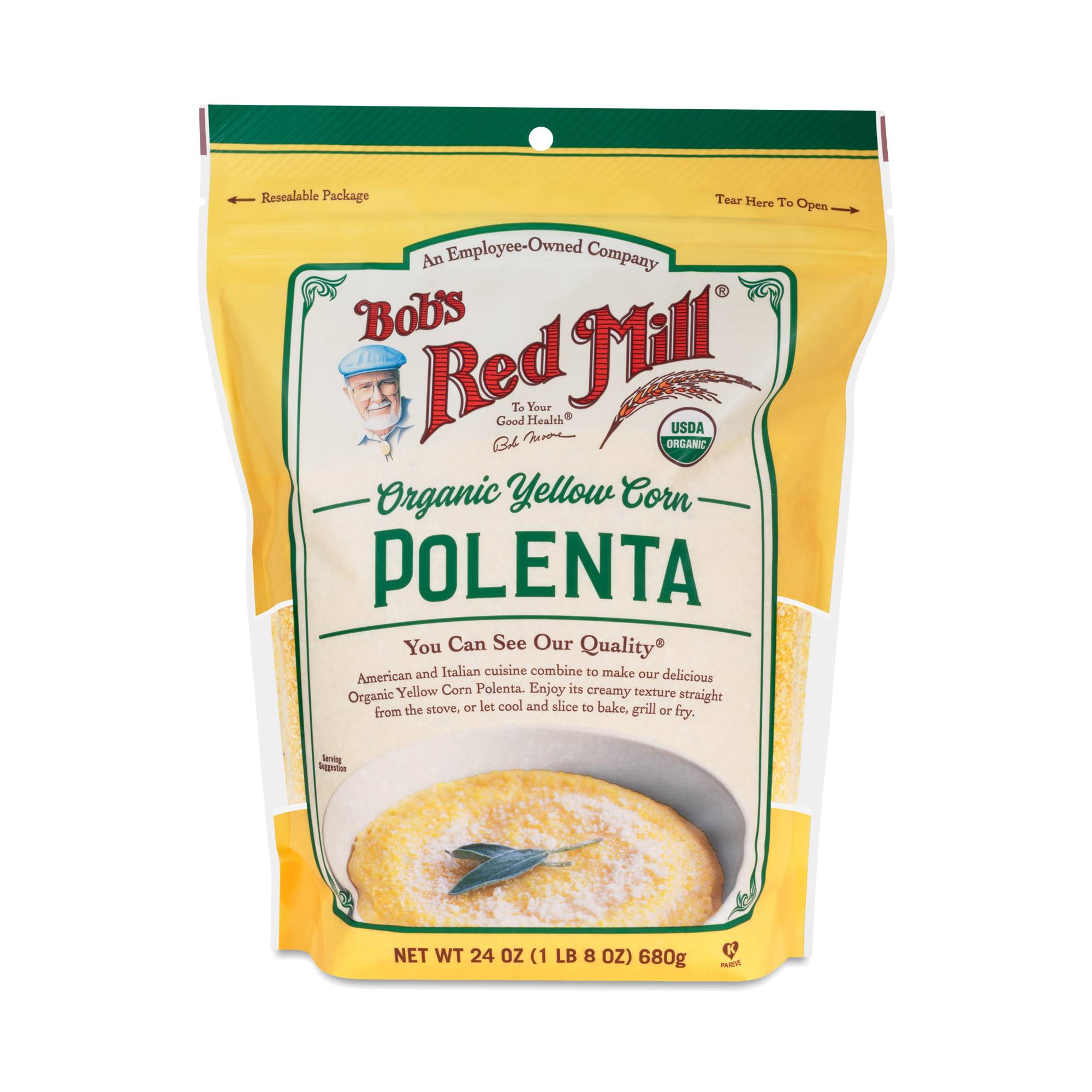 Yellow Corn Polenta, Organic