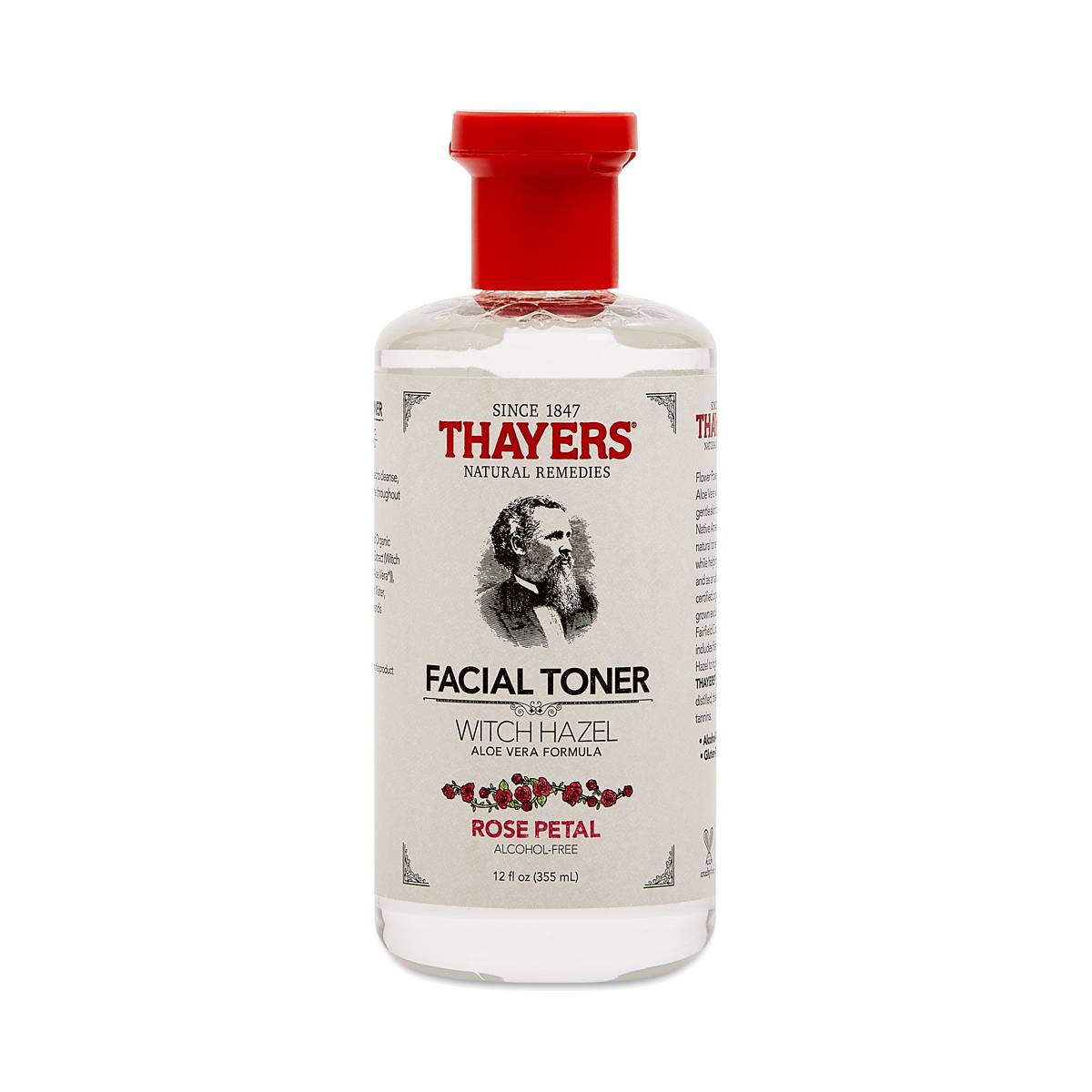 Alcohol-Free Witch Hazel Toner, Rose Petal