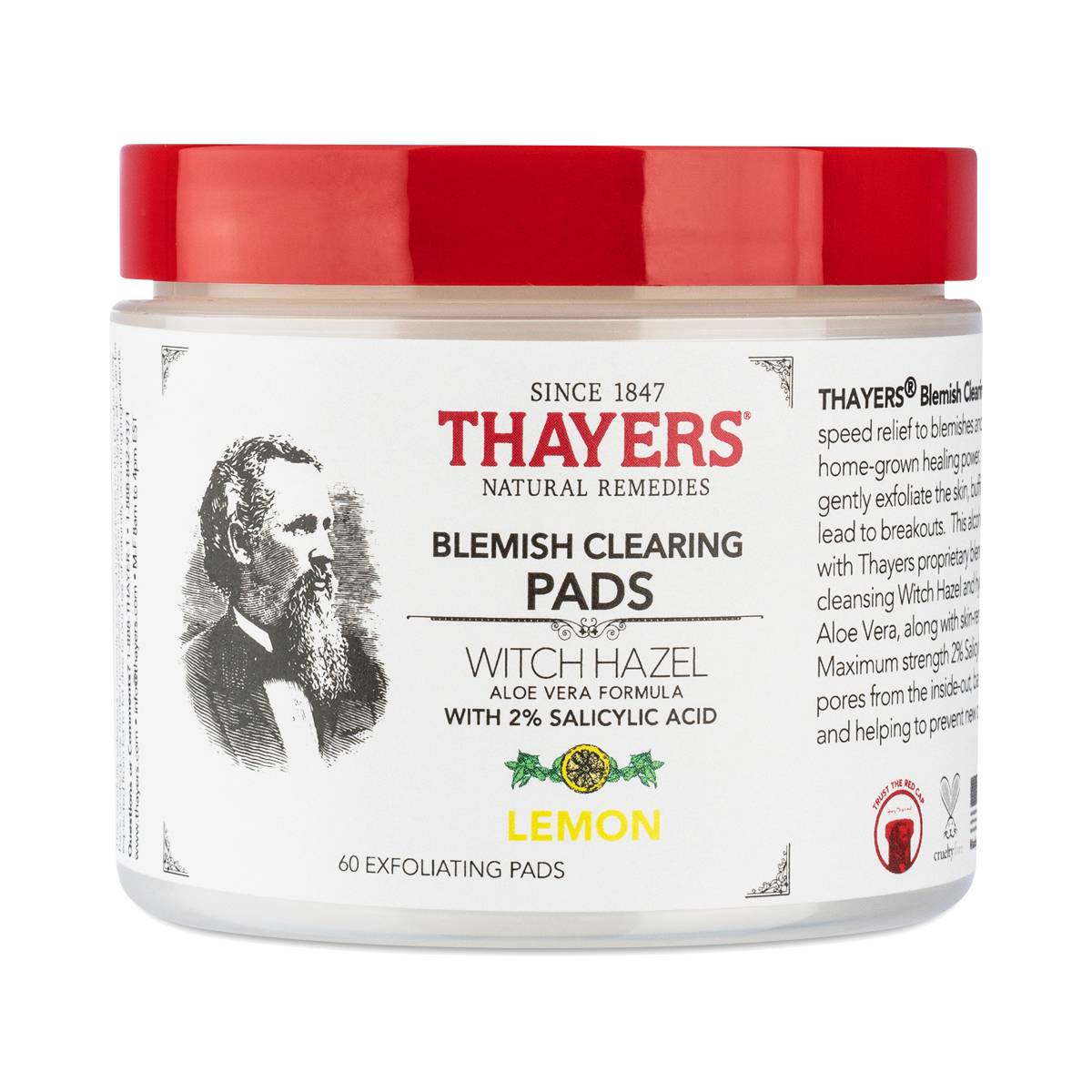 Blemish Clearing Pads, Lemon