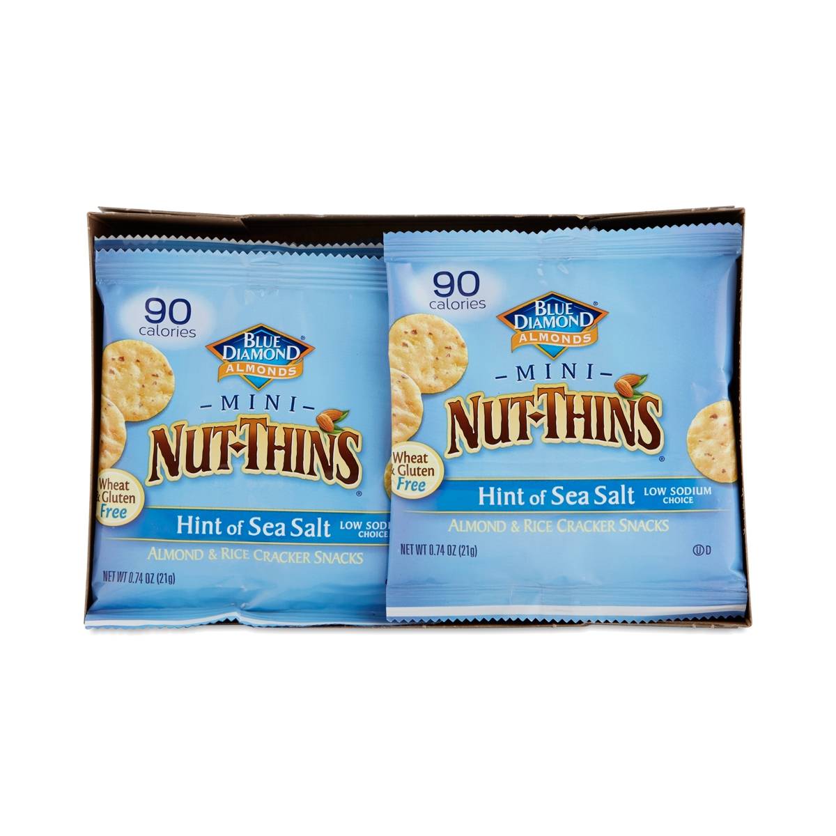 Sea Salt Mini Nut Thins Snacks by Blue Diamond Thrive Market