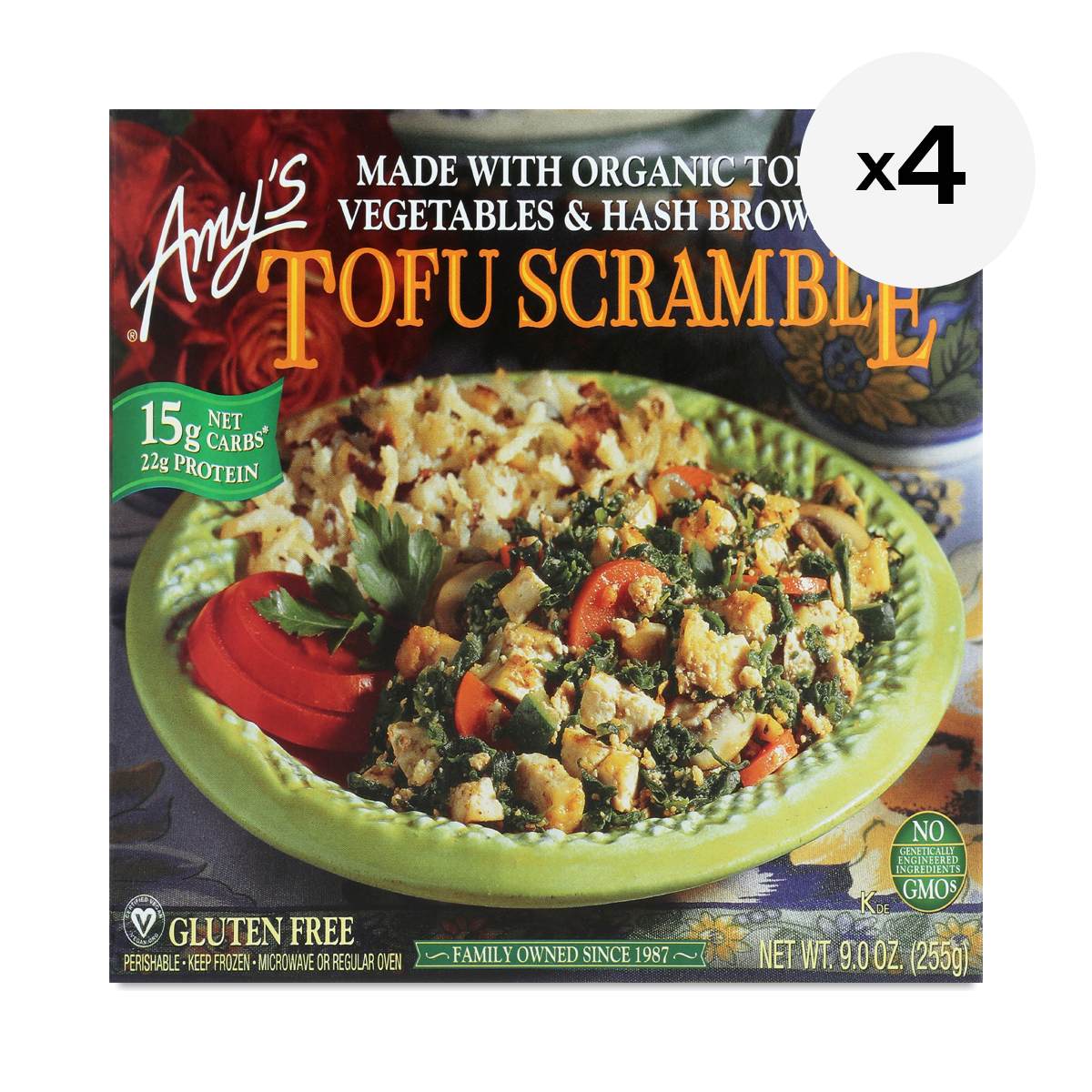 Amy's Breakfast Tofu Scramble, 4 Pack Thrive Market