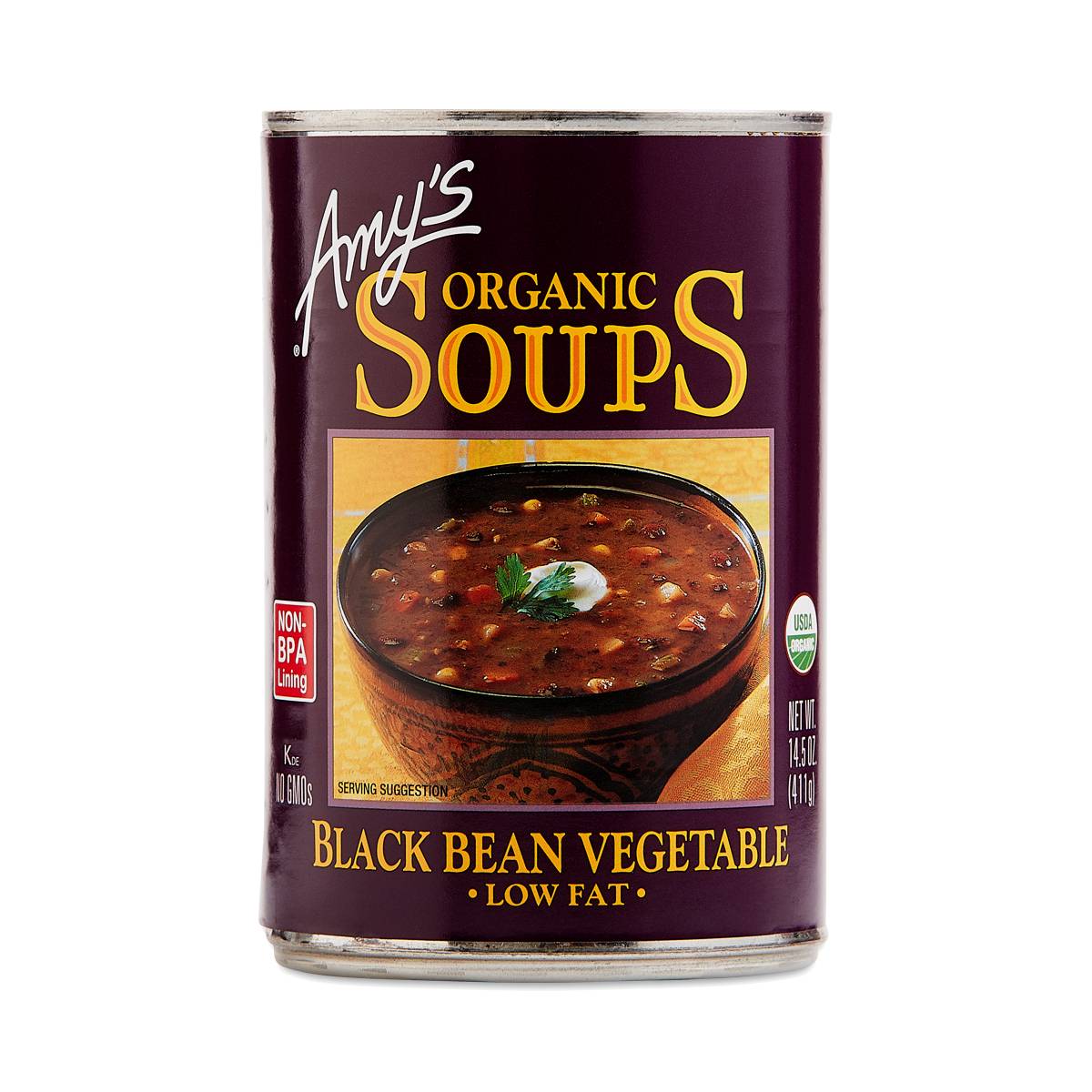 Amy's Black Bean Vegetable Soup Thrive Market