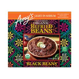 Refried Black Beans, Light in Sodium