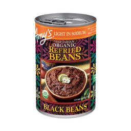 Refried Black Beans, Light in Sodium