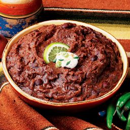 Refried Black Beans, Light in Sodium