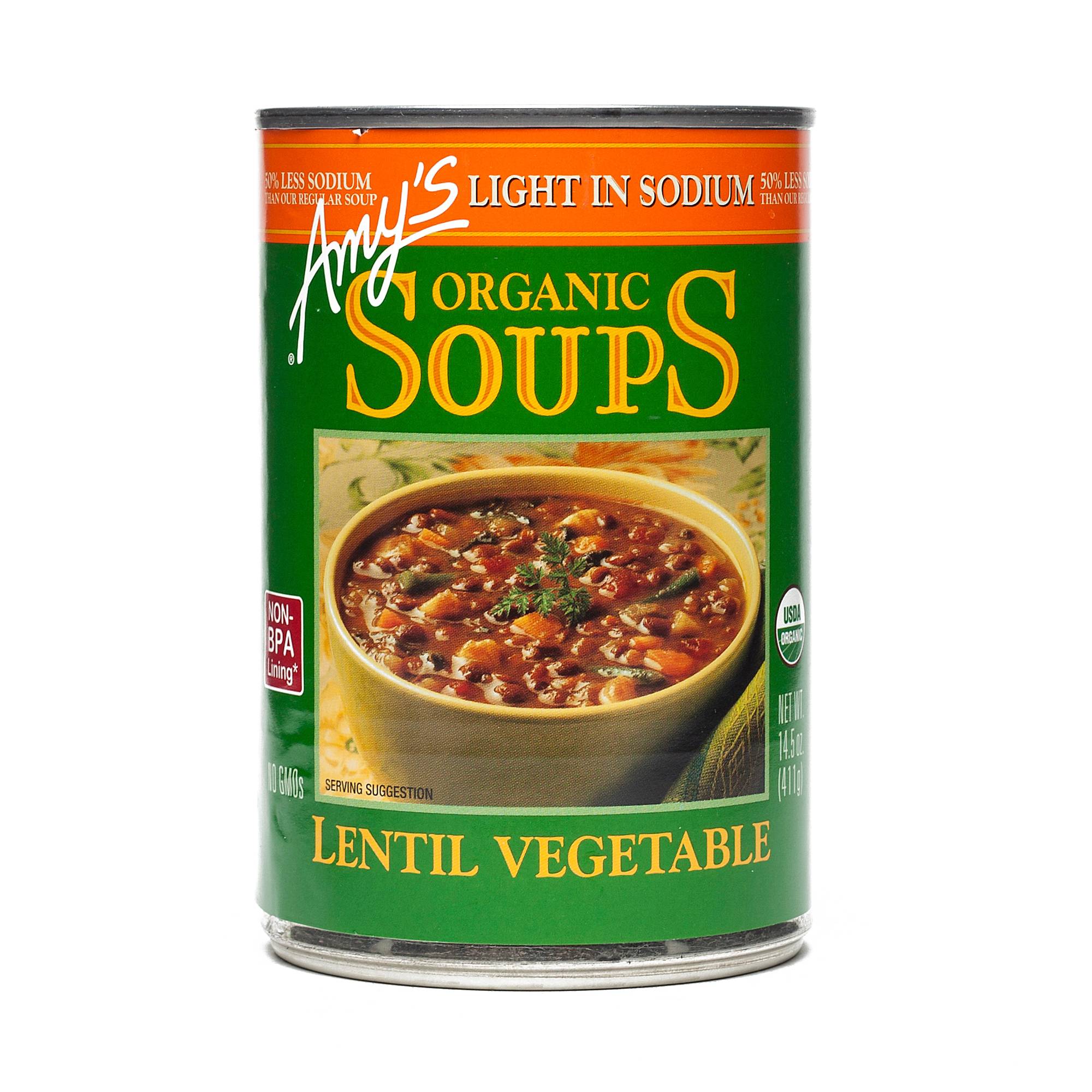 Amy's Organic Lentil Vegetable Soup, Low Sodium Thrive Market