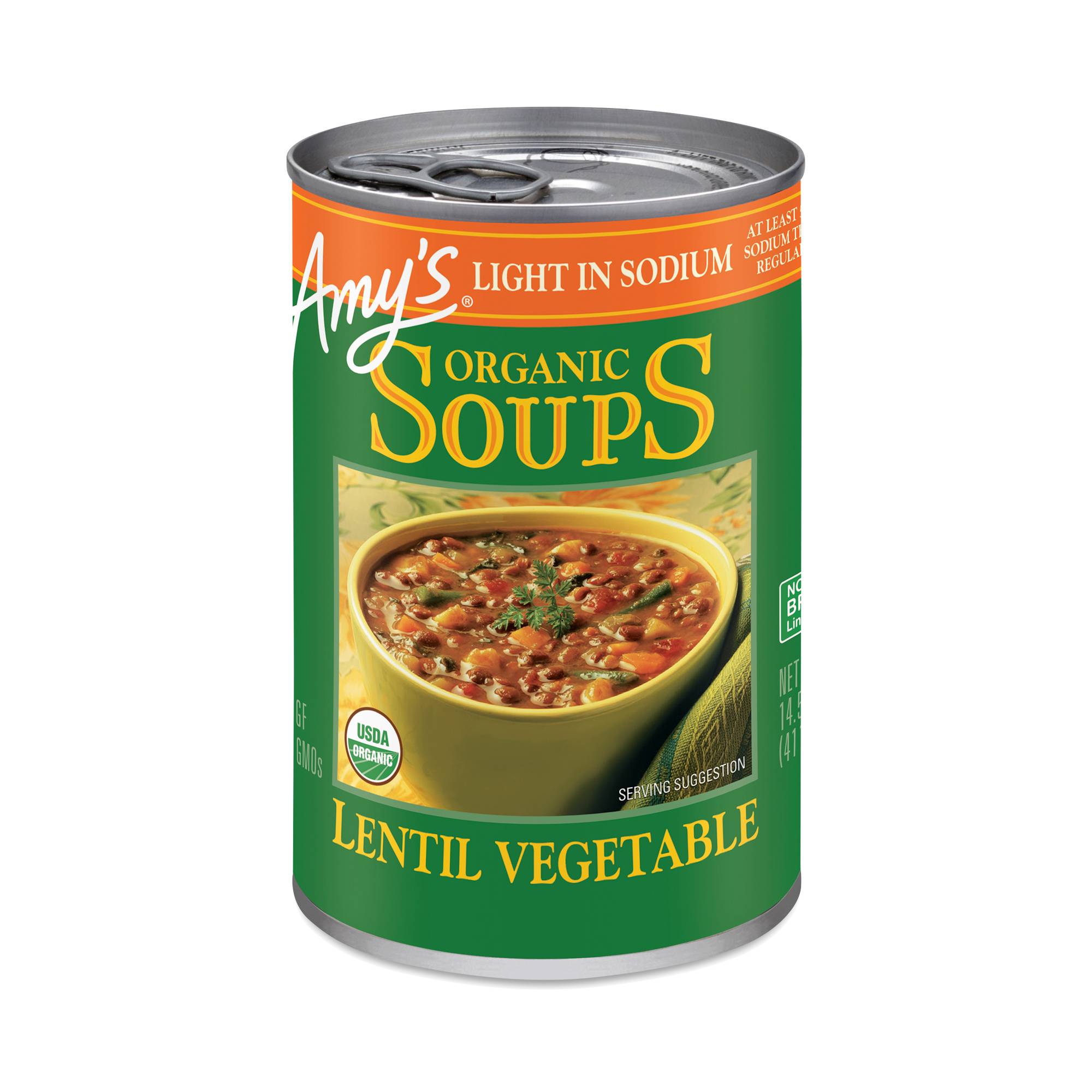 Lentil Vegetable Soup, Low in Sodium