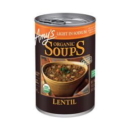 Lentil Soup, Light in Sodium