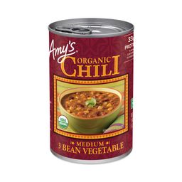 Organic 3 Bean Vegetable Medium Chili