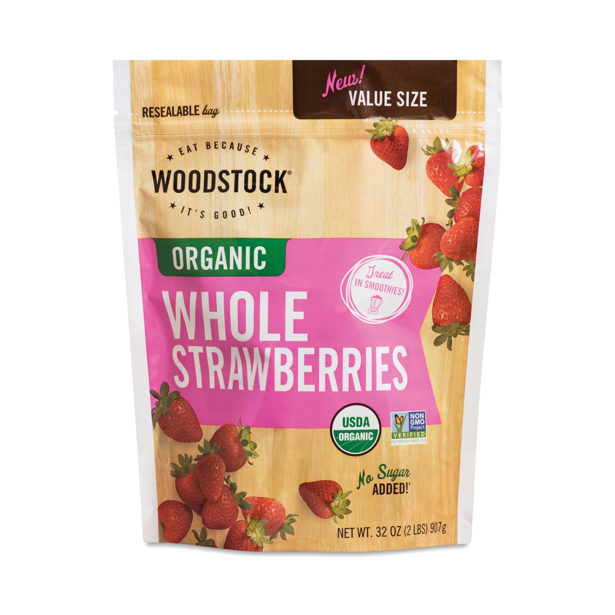 Organic Whole Strawberries